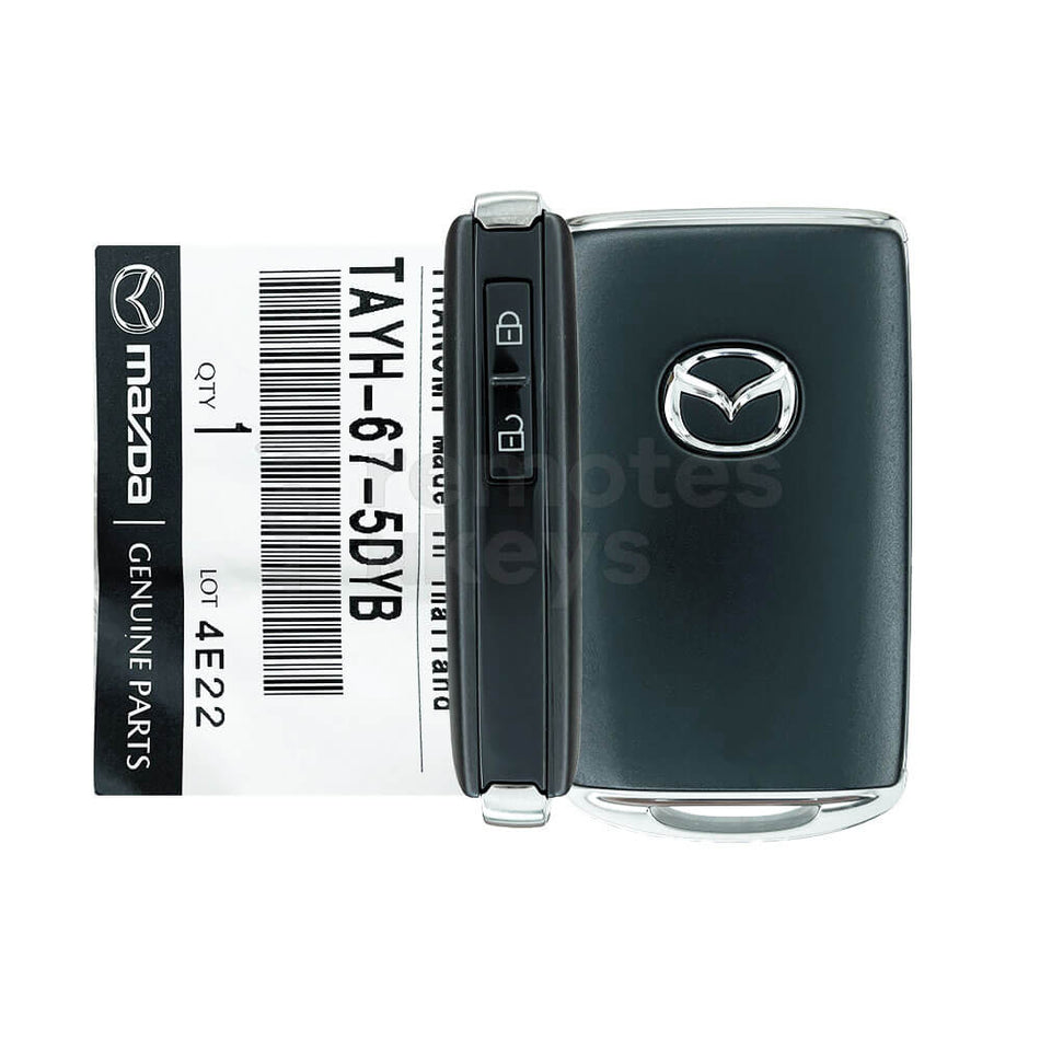Mazda CX-3/CX-5/CX-8/CX-9 Genuine 2 Buttons Smart/Prox Remote Key 433MHz TAYH-67-5DYB