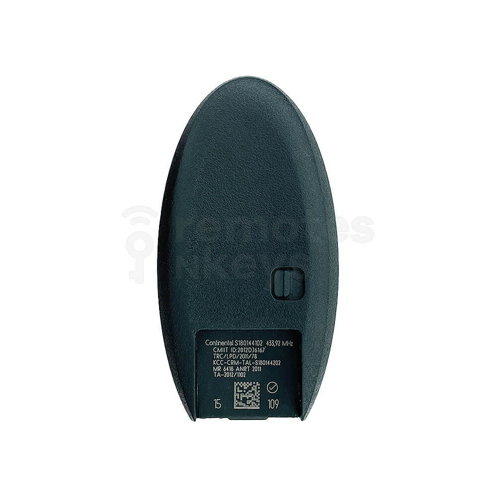 Nissan X-Trail/Qashqai 2014-2017 Original 2 Buttons Smart Remote Key ID4A 433MHz 285E3-4CB0C