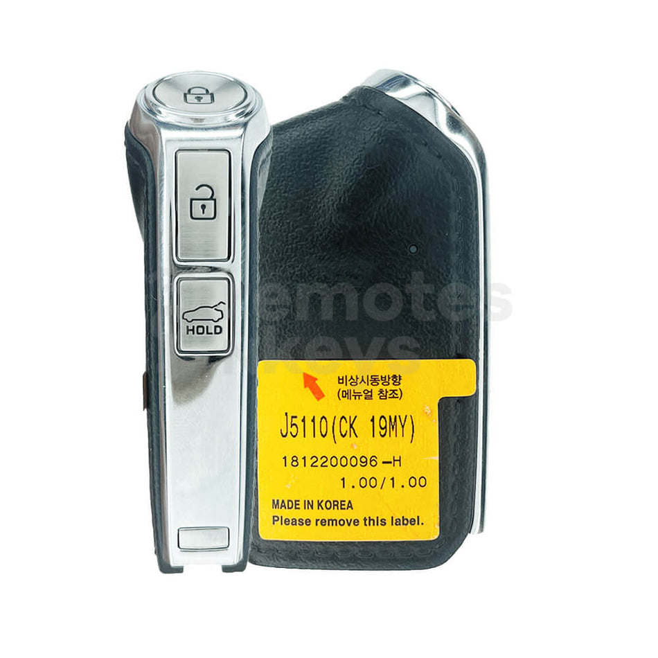 KIA Stinger 2019 3 Buttons Smart Remote Key ID47 433MHz 95440-J5110