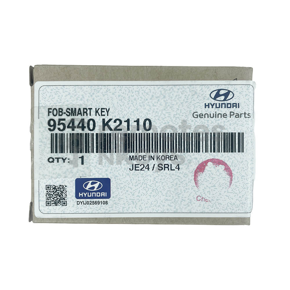 Hyundai Venue 2023 Genuine Smart Remote Key 433MHz 95440-K2110