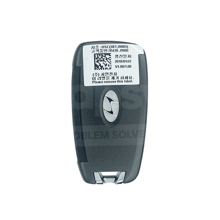 Hyundai Kona 2017-2023 Original 3 Buttons Flip Remote Key 433MHz 95430-J9800