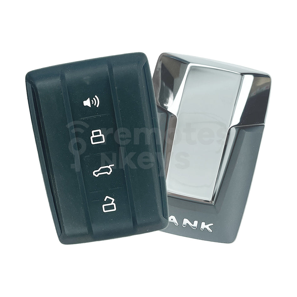 Great Wall Tank 300/500 2022-2024 Original 3+1 Buttons Smart Remote Key 4A 433MHz