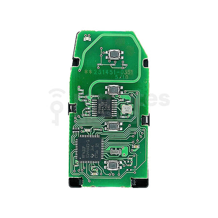 Toyota Camry 2018-2023 Original 3+1 Buttons Smart Remote Key 312/314MHz 89904-06220 Genuine Board / Aftermarket Shell