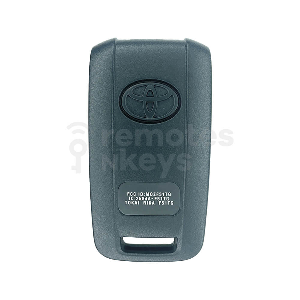 Toyota Landcruiser 70 Series 2009-2024 Genuine 2 Buttons Remote 312MHz 89742-37080 FCC ID: MQZF51TG 