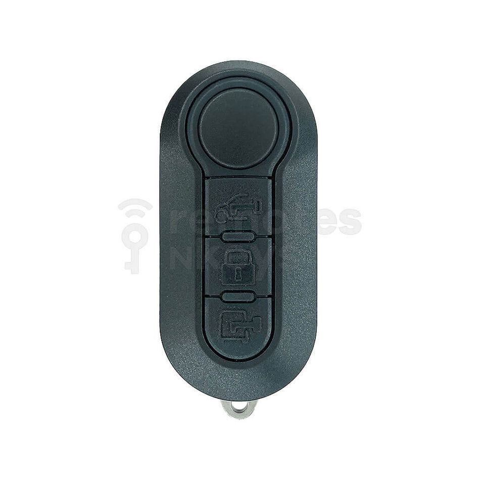 Fiat Ducato 2008-2020 3 Buttons Flip Remote Key ID46 433MHz FCC ID: RX2TRF198 (Marelli BSI System)