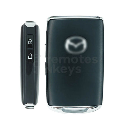 Mazda CX-30 2019-2023 2 Buttons Original Smart Remote Key 6A 433MHz BCYK-67-5DYB FCC ID: SKE11E-01 Genuine Board / Aftermarket Shell