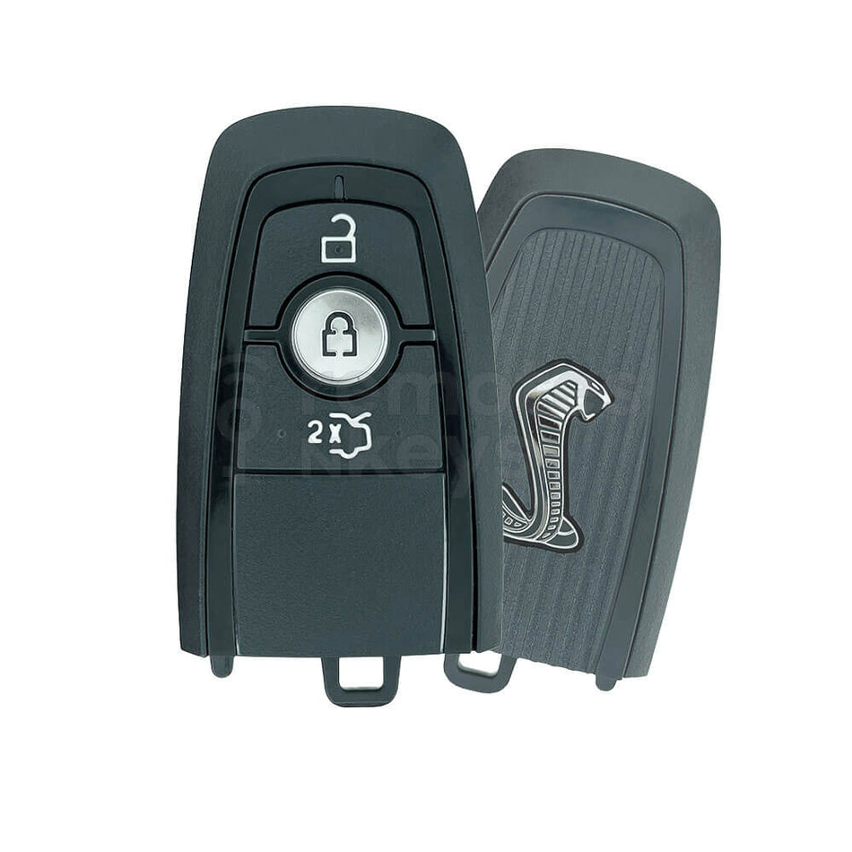 Ford Shelby Cobra Mustang 2018-2023 Original 3 Buttons Smart Remote Key ID49 433MHz Genuine Board Aftermarket Shell