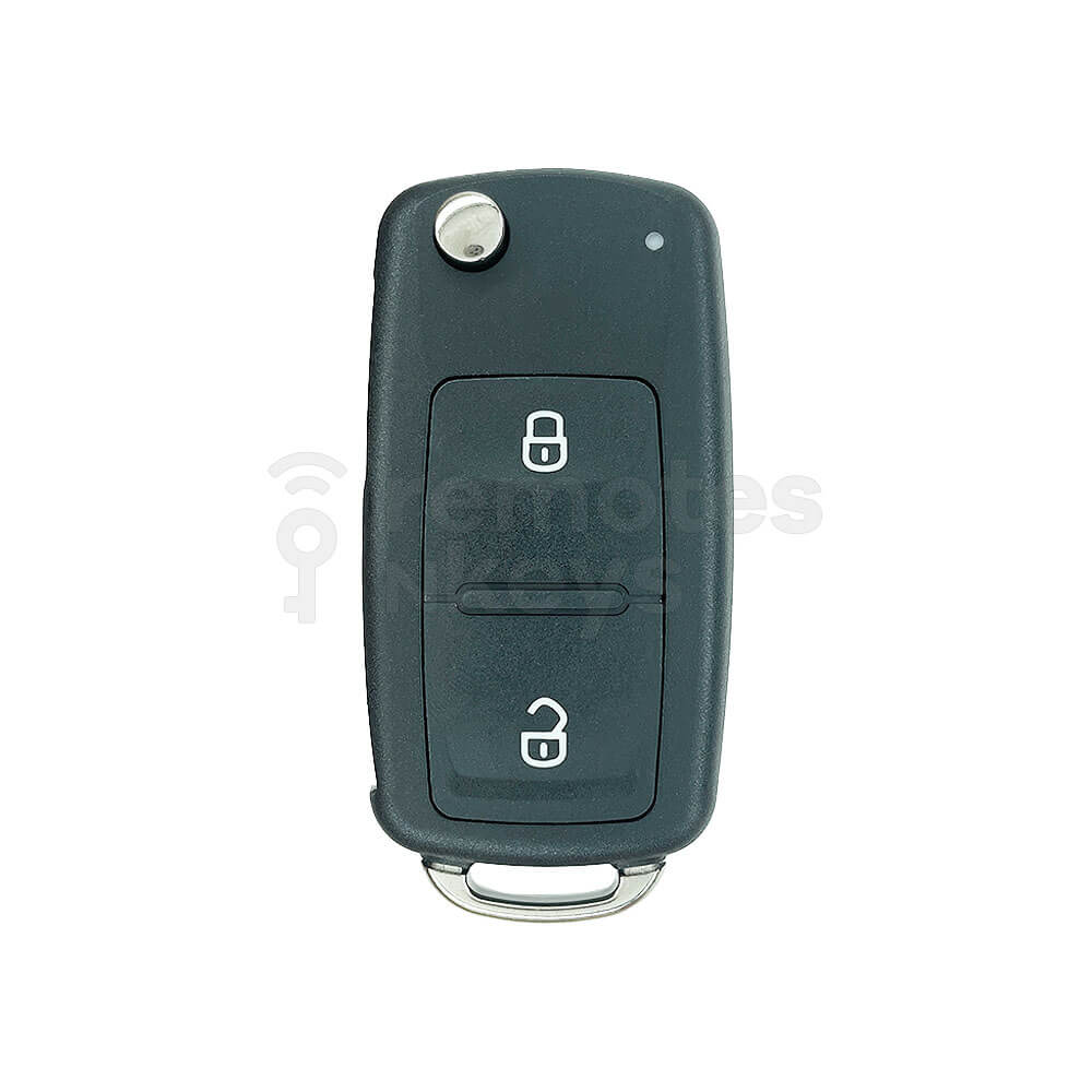 Volkswagen Amarok 2018-2022 2 Buttons Flip Remote Key 48MQB 4.5 434MHz 7E0 837 202 BD