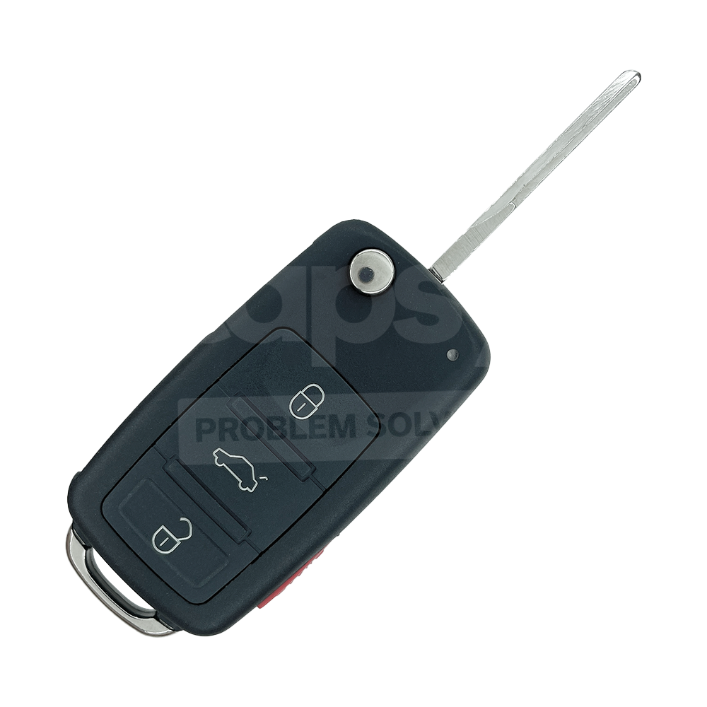 AUDI A8/S8 2003-2009 3+1 Buttons Flip Remote Key ID46 433MHz 4E0 837 220H