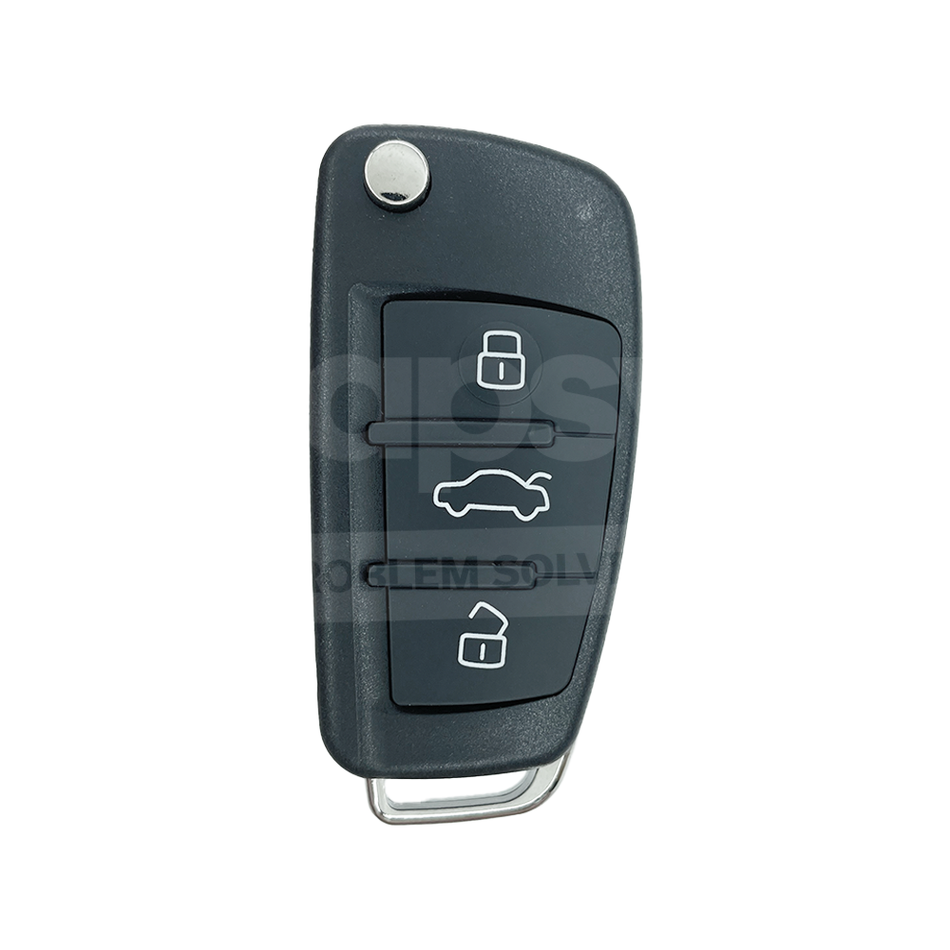 AUDI A3/S3 2012-2015 3 Buttons Flip Remote Key 48 MQB 434MHz 8V0 837 220D