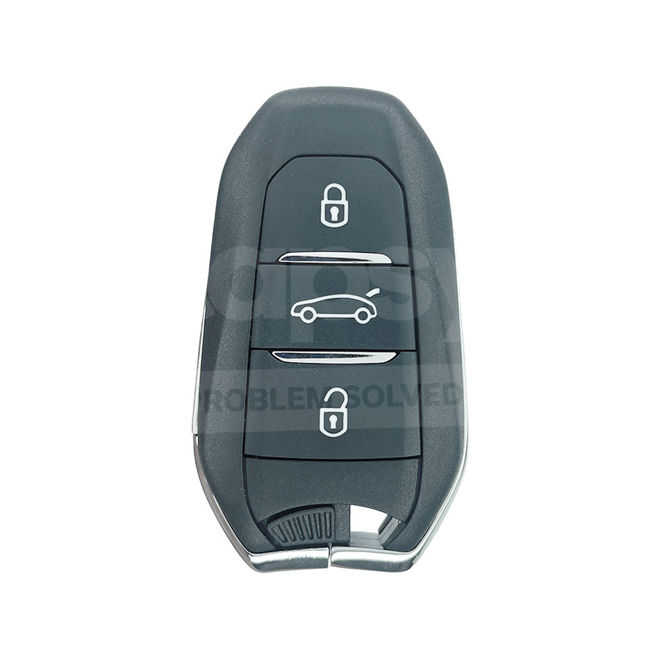 PEUGEOT/CITROEN 3008/C4 2017-2021 3 Buttons Smart Remote Key 4A 433MHz 98281208ZD/98167108ZD