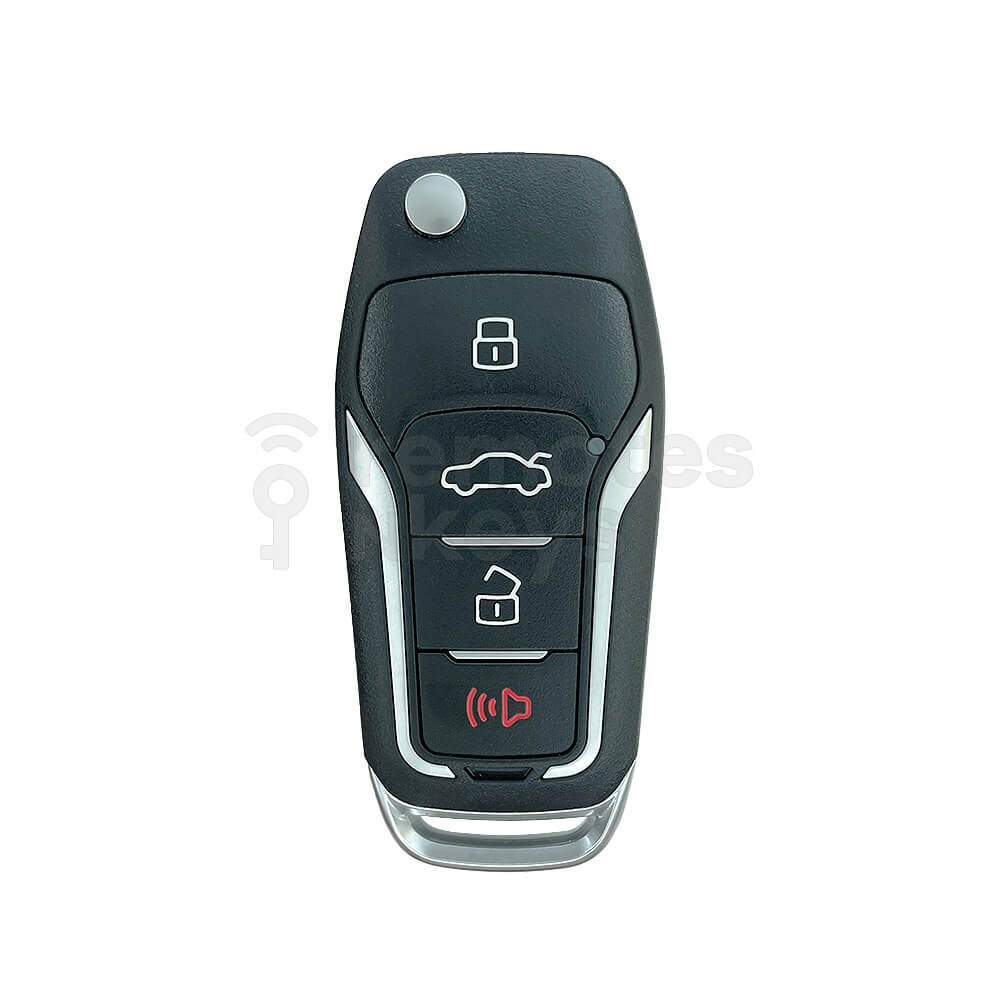 Keydiy KD Universal 3+1 Buttons Flip Remote Key Ford Type B12-4