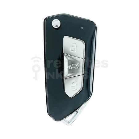 Keydiy KD Universal 3 Buttons Flip Remote Key VW Type B34