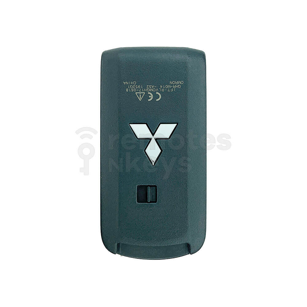 Mitsubishi Pajero 2017-2022 Genuine 2 Buttons Smart Remote Key ID47 433MHz 285E3W280P 8637B107 / 8637C265 FCC ID: GHR-M014-AS2