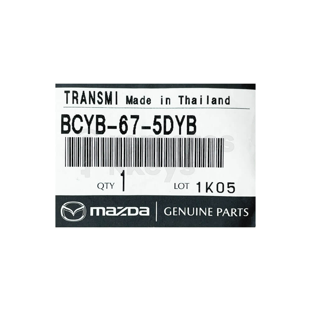 Mazda 3 2019-2023 Genuine 3 Buttons Smart/Prox Remote Key 433MHz BCYB-67-5DYB