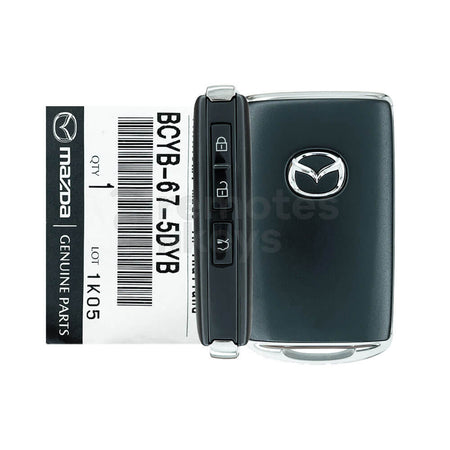 Mazda 3 2019-2023 Genuine 3 Buttons Smart/Prox Remote Key 433MHz BCYB-67-5DYB