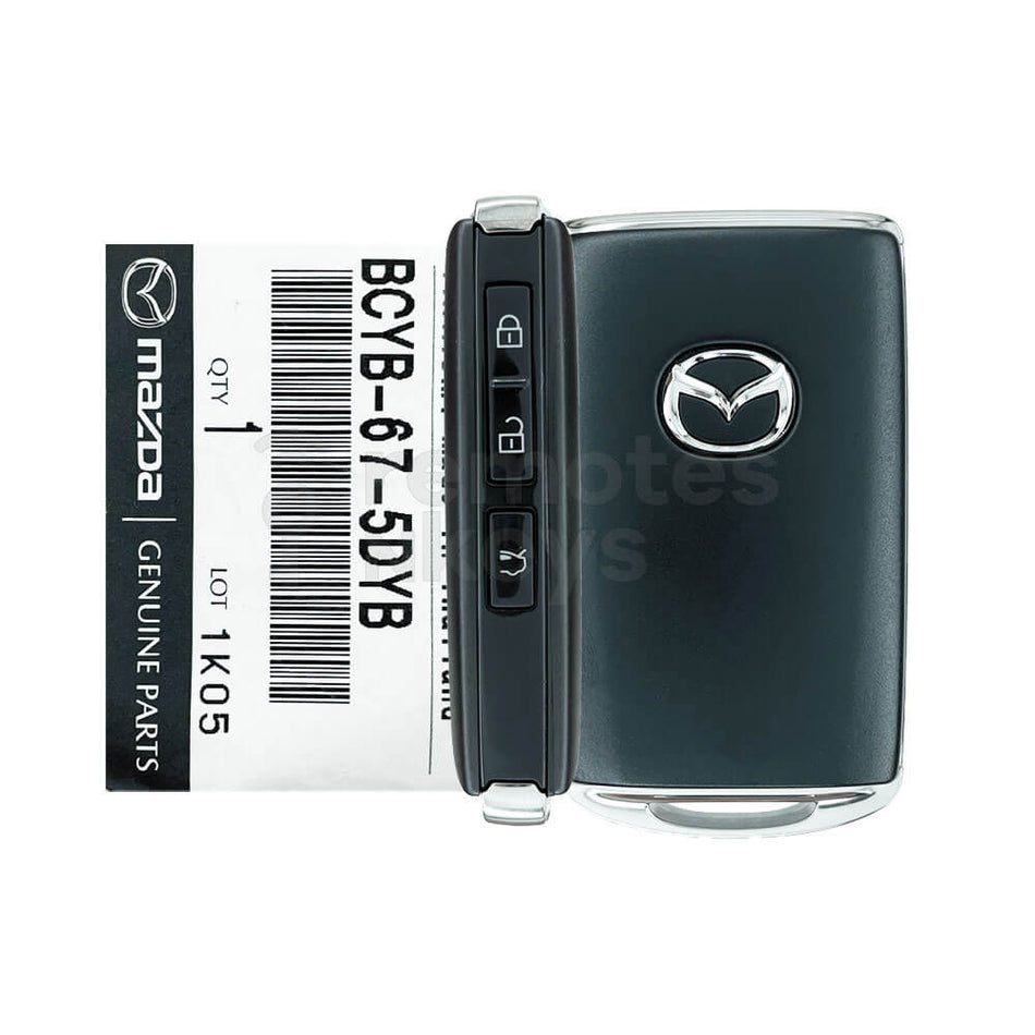 Mazda 3 2019-2023 Genuine 3 Buttons Smart/Prox Remote Key 433MHz BCYB-67-5DYB
