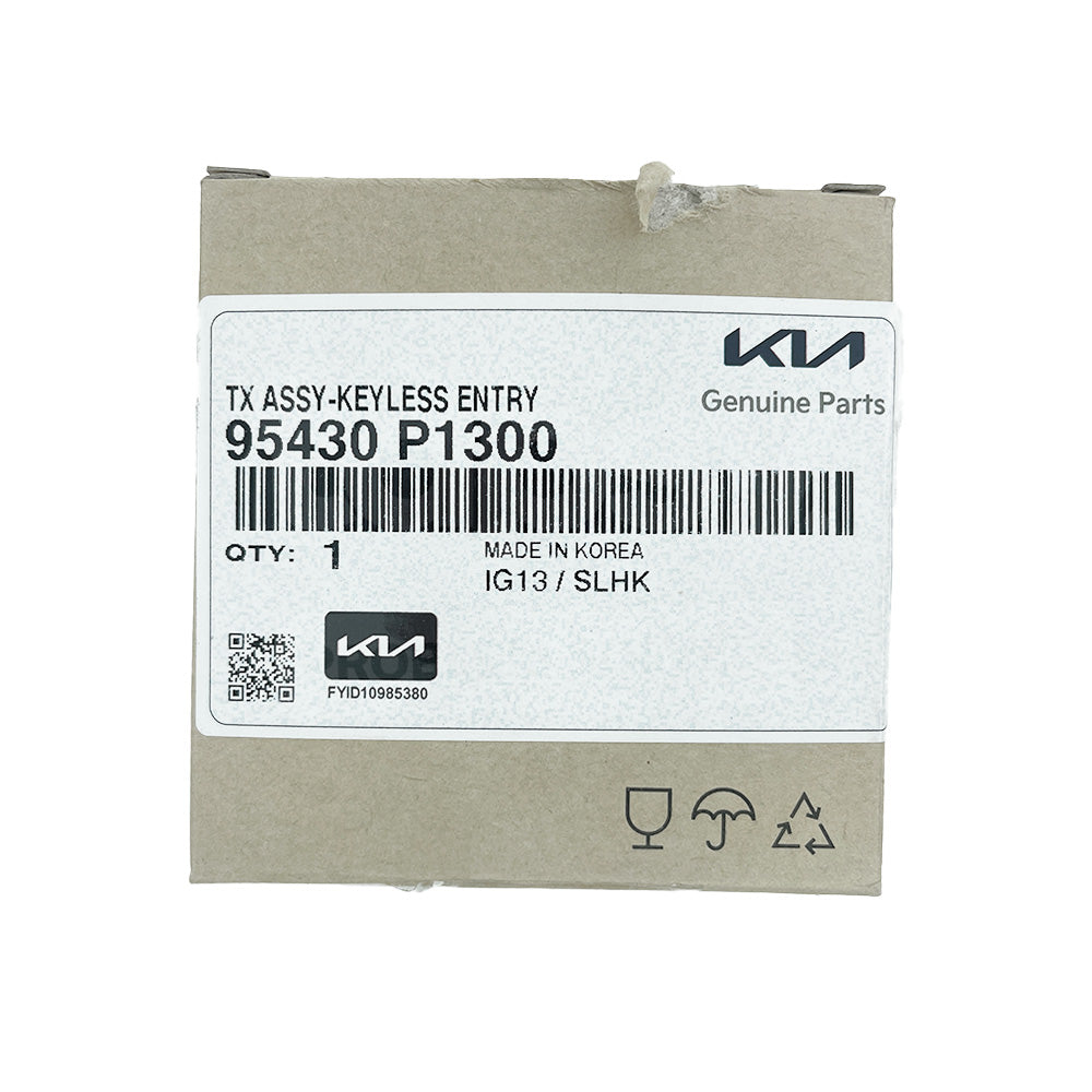 KIA Carnival 2022 Genuine 3 Buttons Flip Remote Key 433MHz 95430-P1300
