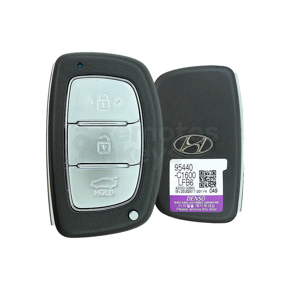 Hyundai Sonata 2018-2019 Genuine 3 Buttons Smart/Prox Remote Key 433MHz 95440-C1600NNA
