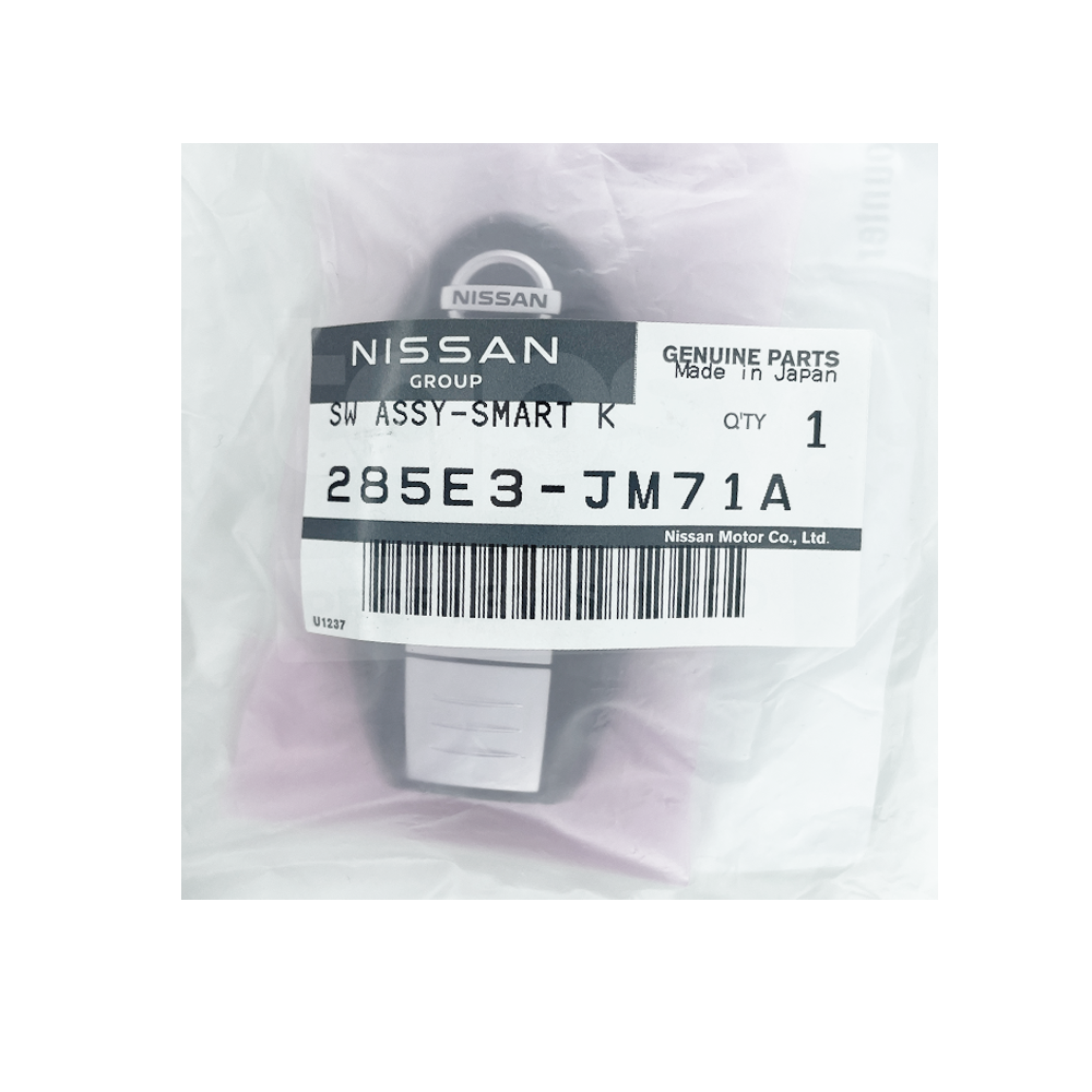 Nissan X-Trail 2007-2013 Genuine 2 Buttons Smart/Prox Key 433MHz P/N: 285E3-JM71A