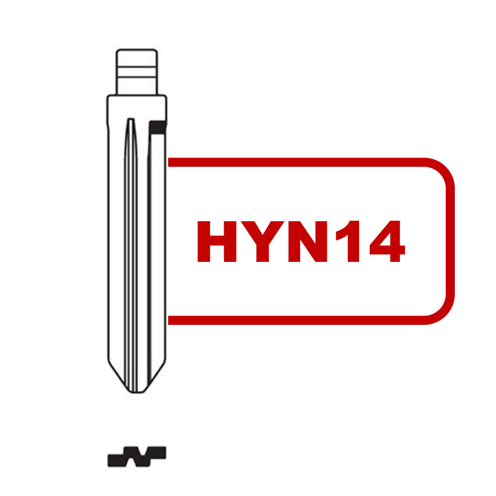 Keydiy Xhorse VVDI Flip Universal Remote Blade HYN14 For Hyundai