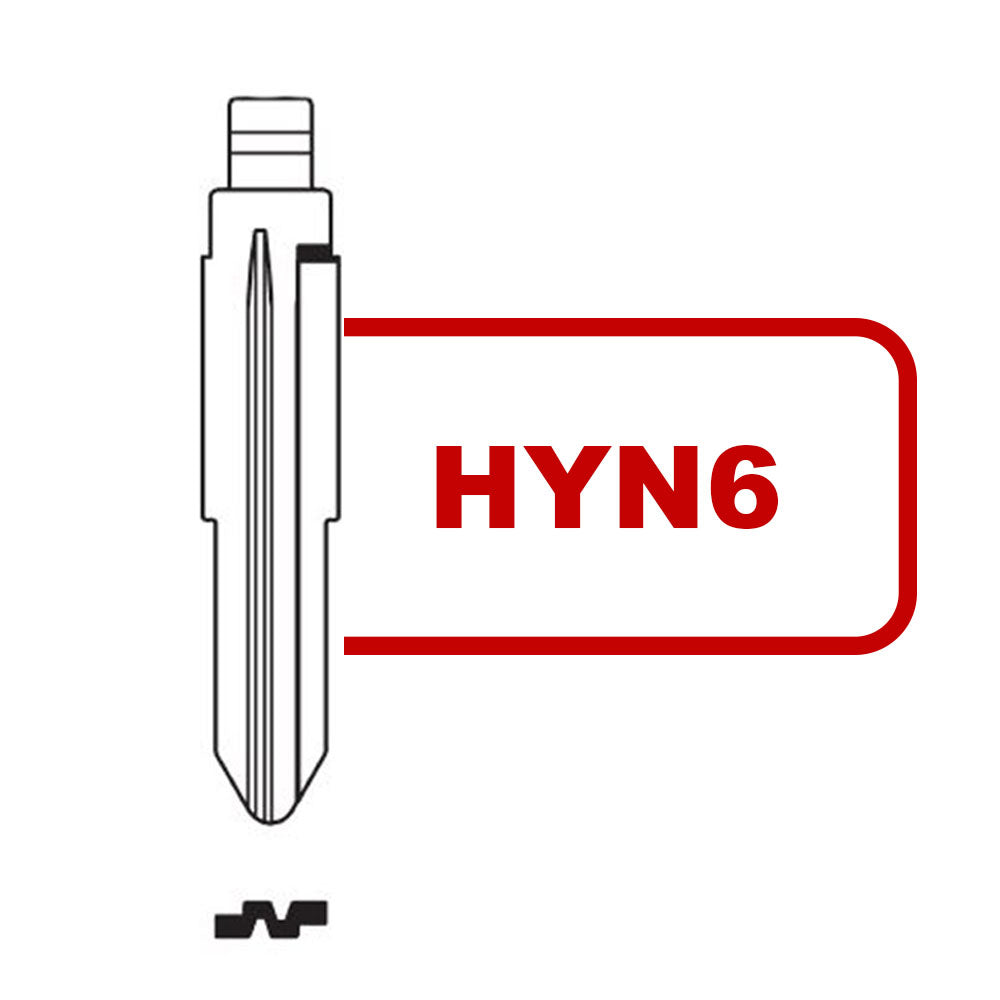 Keydiy Xhorse VVDI Flip Universal Remote Blade HYN6 For Hyundai