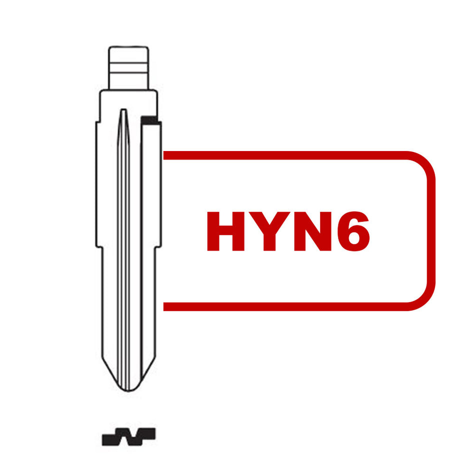 Keydiy Xhorse VVDI Flip Universal Remote Blade HYN6 For Hyundai
