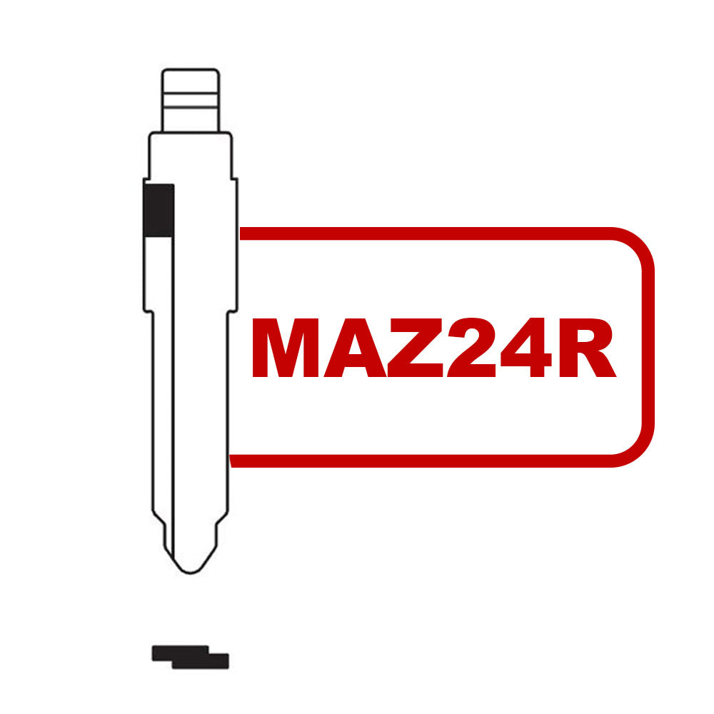 Keydiy Xhorse VVDI Flip Universal Remote Blade MAZ24R For Mazda