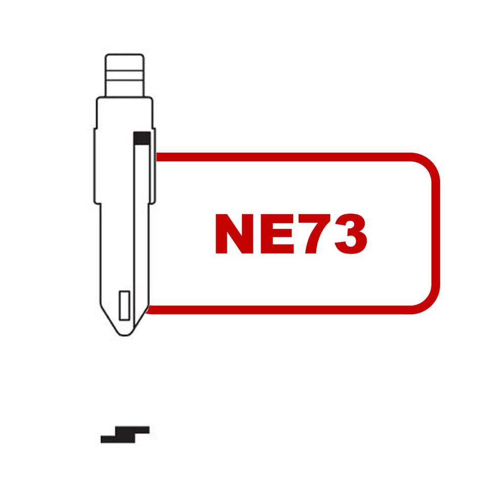 Keydiy Xhorse VVDI Flip Universal Remote Blade NE73 For Renault/Peugeot/Citroen
