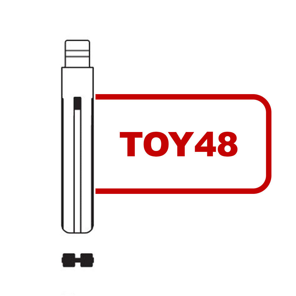 Keydiy Xhorse VVDI Flip Universal Remote Blade TOY48 For Toyota/Lexus