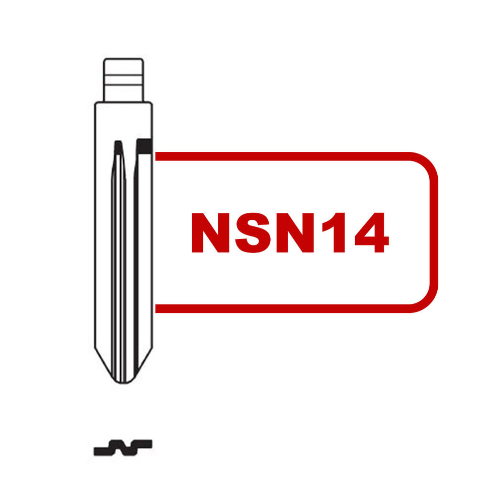 Keydiy Xhorse VVDI Flip Universal Remote Blade NSN14 For Nissan