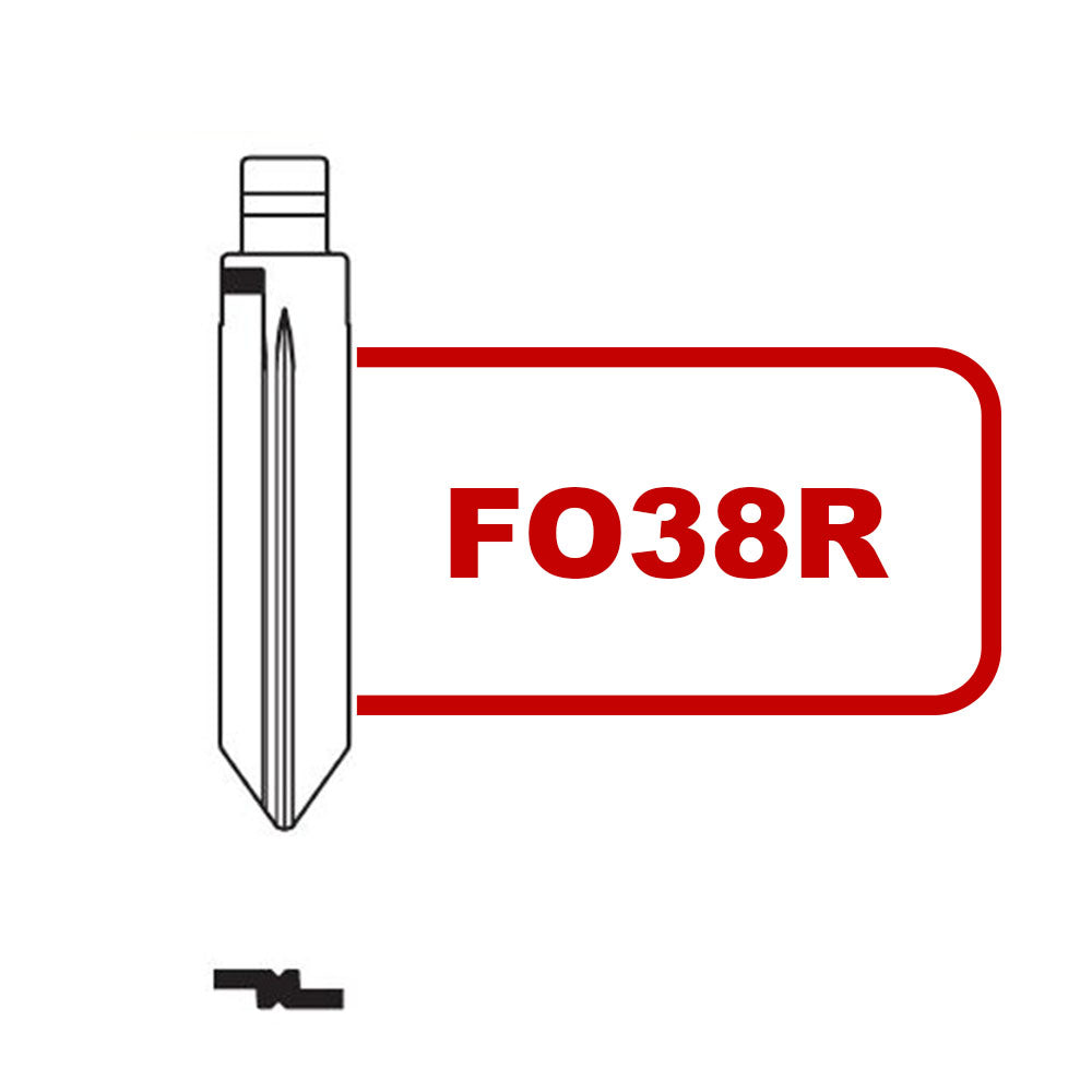 Keydiy Xhorse VVDI Flip Universal Remote Blade FO38R For Ford