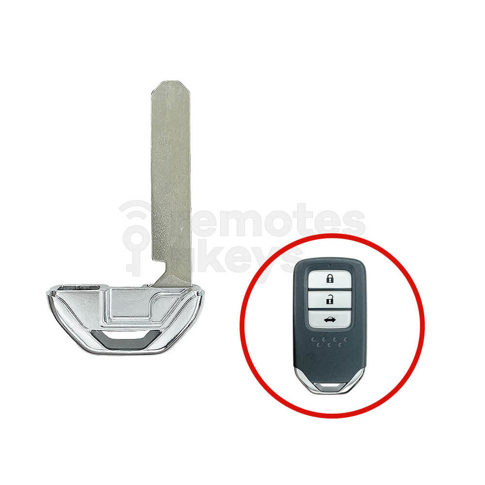 Honda Smart Remote Key Emergency Blade HON66