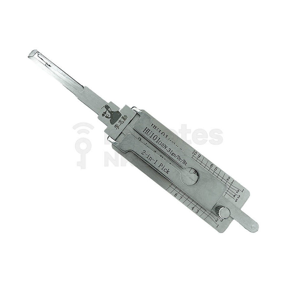 Ford/Mazda HU101+V3 Original Lishi 2-In-1 Pick Decoder (10 Cuts) Ign/Dr/Bt