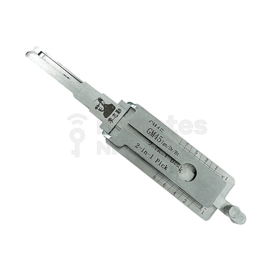 GM Holden GM45 Original Lishi 2-In-1 Pick Decoder (8 Cuts)
