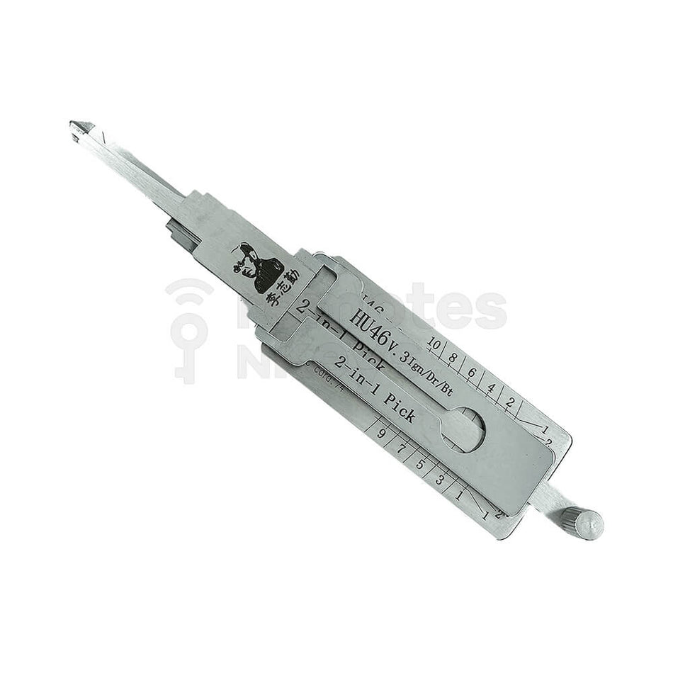 Opel/Holden Astra HU46+ Original Lishi 2-In-1 Pick Decoder (10 Cuts)