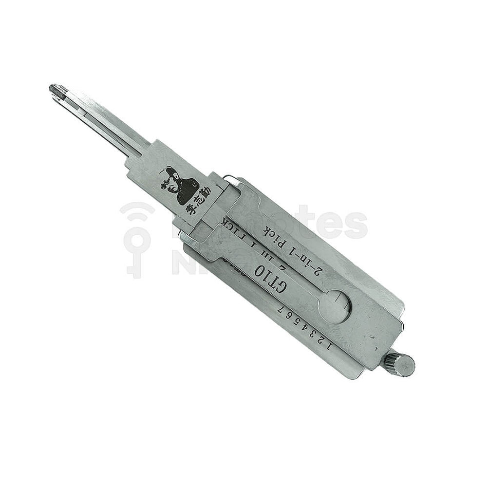 Fiat Iveco GT10 Original Lishi 2-In-1 Pick Decoder (7 Cuts)