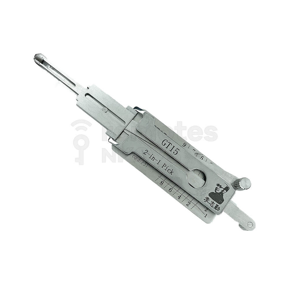 Fiat Alfa Romeo GT15 Original Lishi 2-In-1 Pick Decoder (9 Cuts)