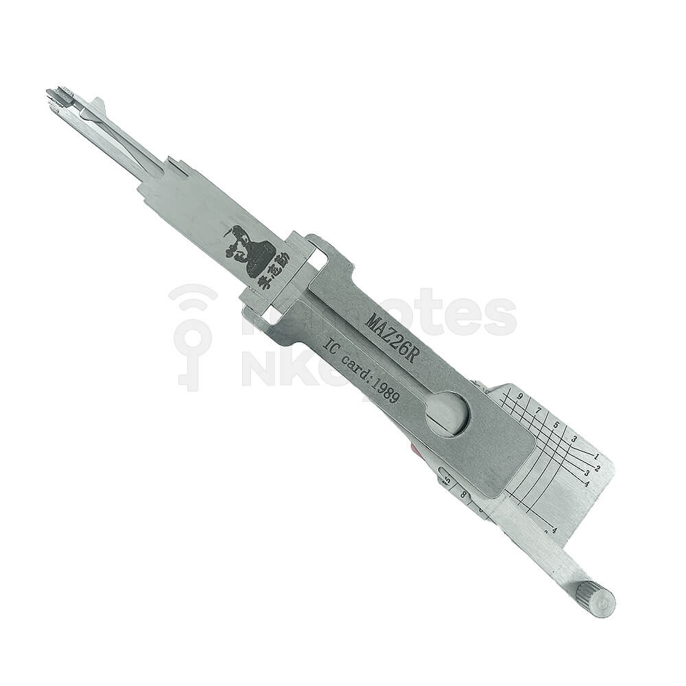 Mazda 2024+ Original Lishi 2-in-1 Pick Decoder Tool MAZ26R-AG (10 Cuts) Door