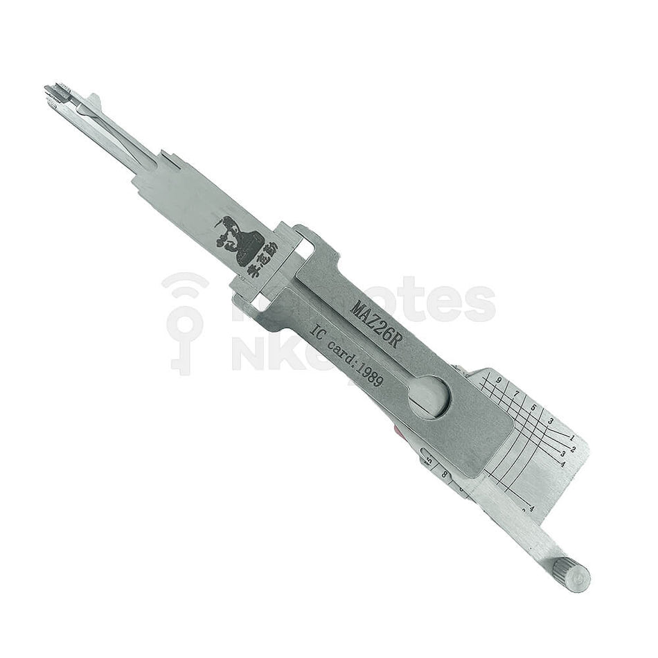 Mazda 2024+ Original Lishi 2-in-1 Pick Decoder Tool MAZ26R-AG (10 Cuts) Door