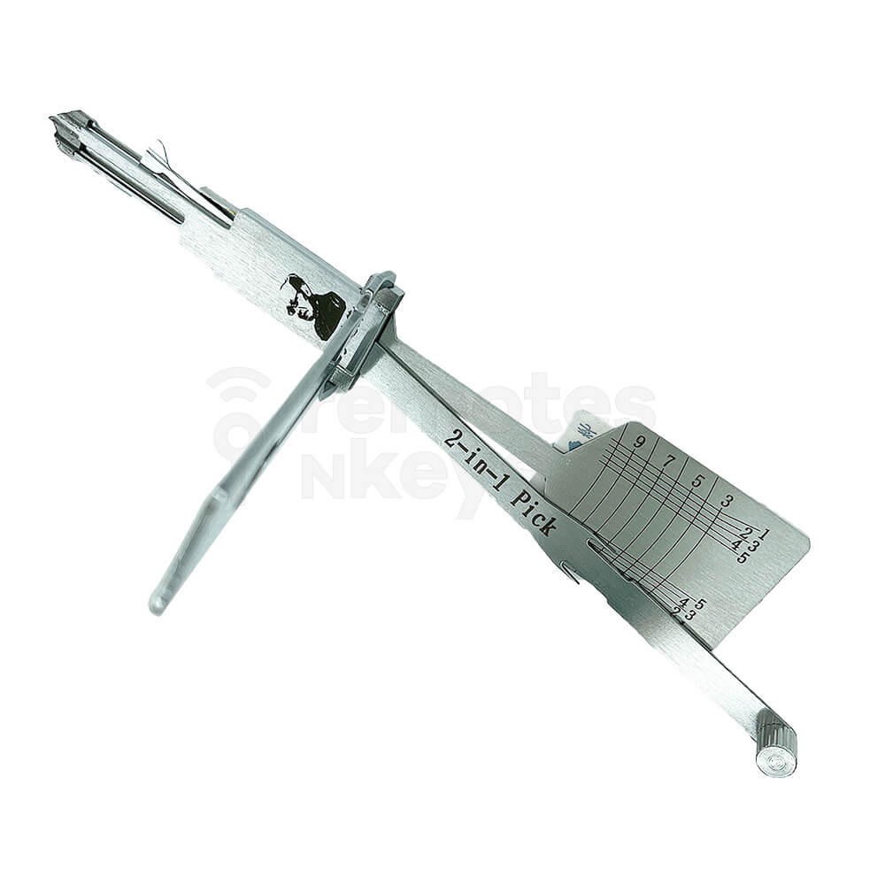 Mazda MAZ24R-2024 Original Lishi 2-In-1 Pick Decoder (10 Cuts Door) EXT (Extended Blade)