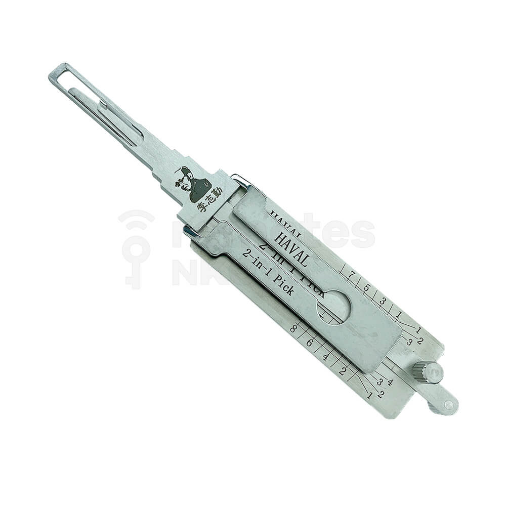 GWM Haval HU100(with Side Groove) Original Lishi 2-In-1 Pick Decoder ...
