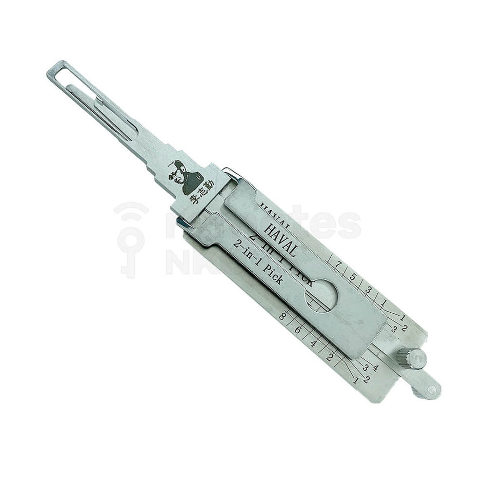 GWM Haval HU100(with Side Groove) Original Lishi 2-In-1 Pick Decoder (8 Cuts)
