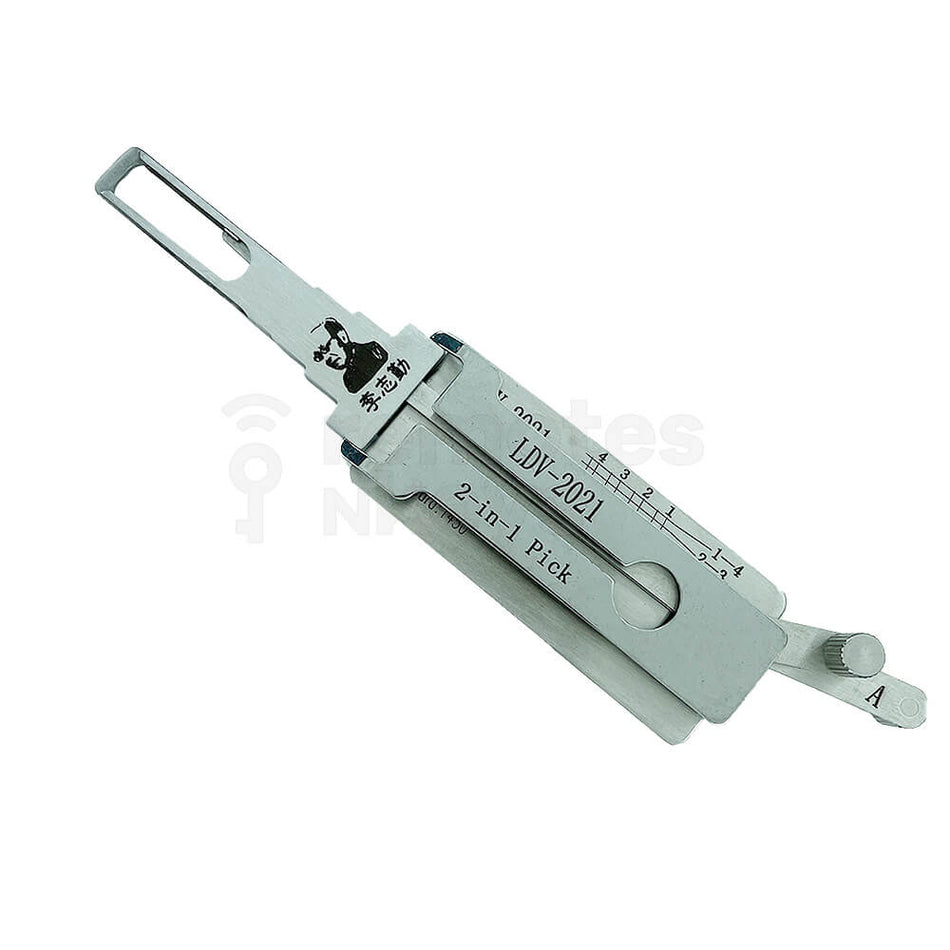 LDV 2021 TOY40 Original Lishi 2-In-1 Pick Decoder (4 Cuts)
