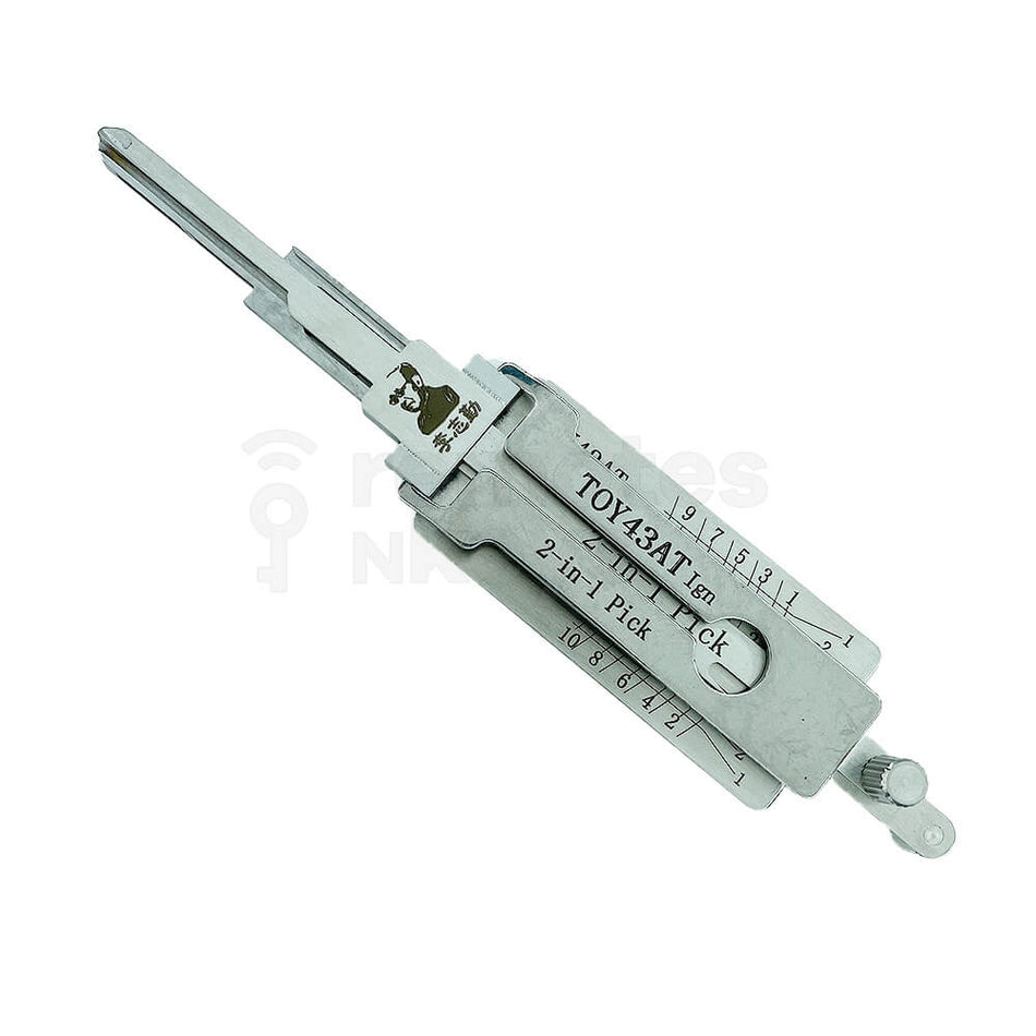 Toyota TOY43AT Original Lishi 2-In-1 Pick Decoder (10 Cuts) Ignition