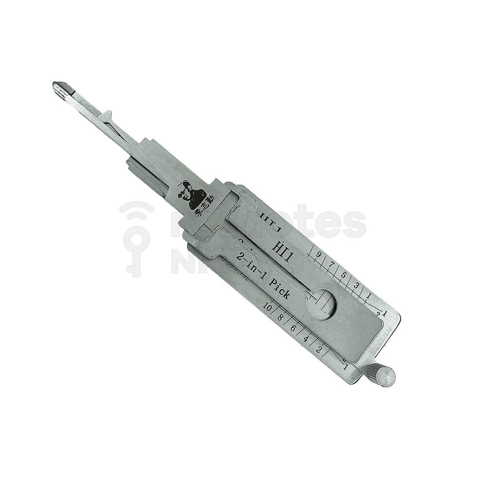 Hino Truck 2005+ Original Lishi 2-in-1 Pick Decoder Tool HI1+IGN-AG
