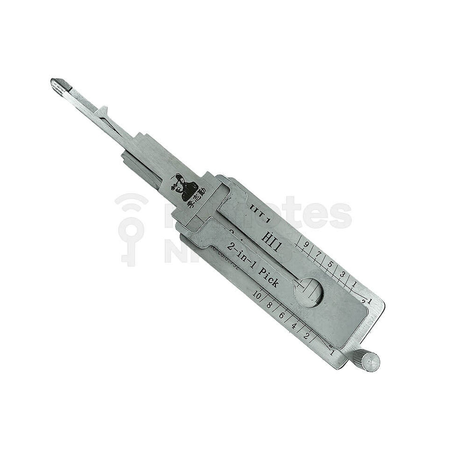 Hino Truck 2005+ Original Lishi 2-in-1 Pick Decoder Tool HI1+IGN-AG