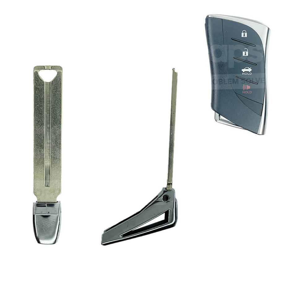 LEXUS Smart Key Emergency Blade TOY40 Single Side