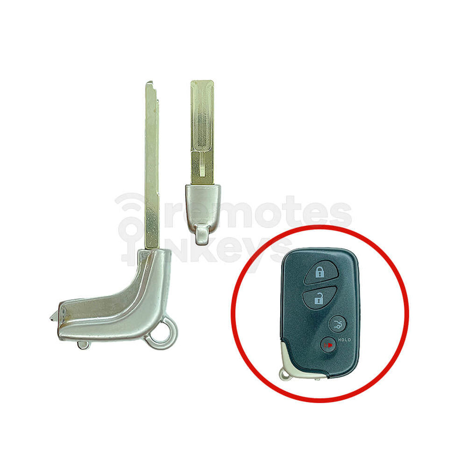 Lexus 2005 Smart Key Emergency Blade TOY48 One Side 69515-50260