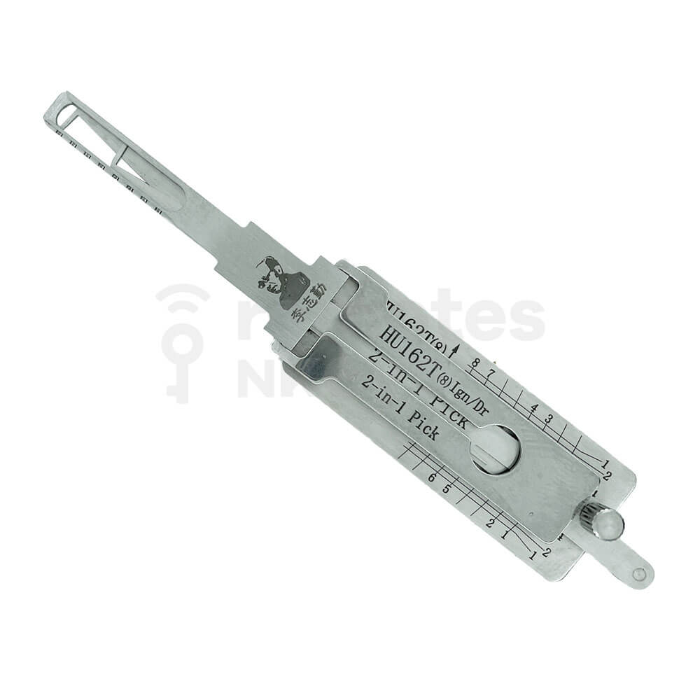 VOLKSWAGEN HU162T(8) 2015 Original Lishi 2-In-1 Pick Decoder (Ignition/Door)